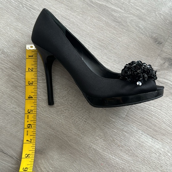 Black Nine West Platform Heels - Picture 5 of 5